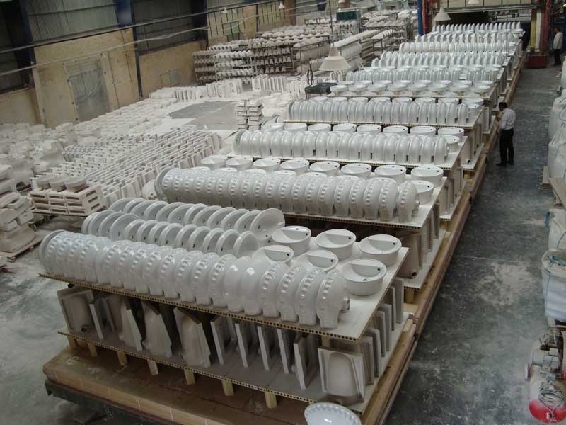 forni ficola kiln for sanitary ware